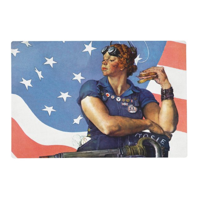 "Rosie the Riveter" Placemat (Front)