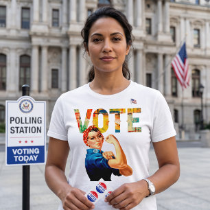 Rosie the Riveter Political Vote Womens TShirts