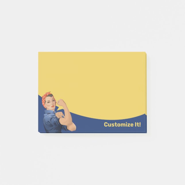 Rosie the Riveter Post-it Notes (Front)