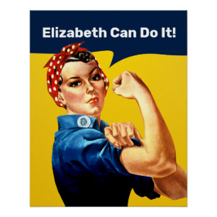 Rosie the Riveter   Poster   Personalize