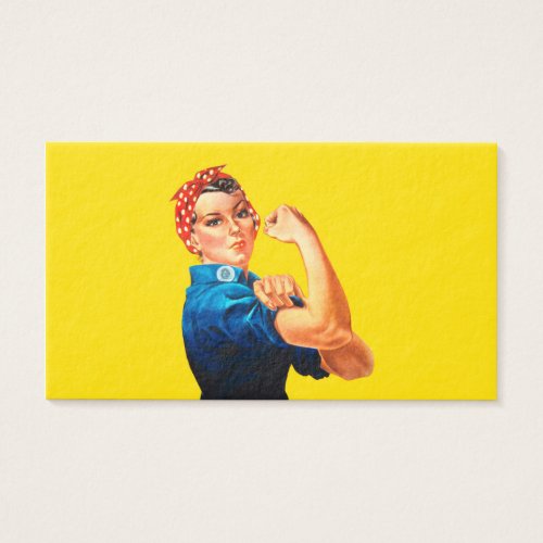 Rosie The Riveter Retro Design Style