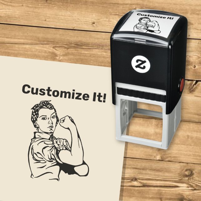 Rosie the Riveter Self-inking Stamp (Creator Uploaded)