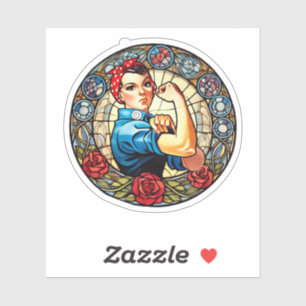 Rosie the Riveter Sticker