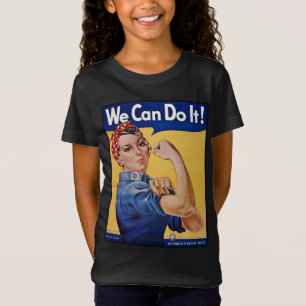 Rosie the Riveter: Strong Women Female Empowerment T-Shirt