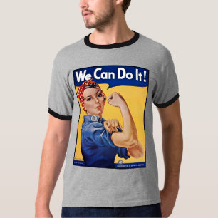 Rosie the Riveter: Strong Women Female Empowerment T-Shirt