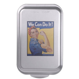 Rosie the Riveter Strong Women in the Workforce  Cake Pan