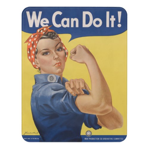 Rosie the Riveter Strong Women in the Workforce  Door Sign