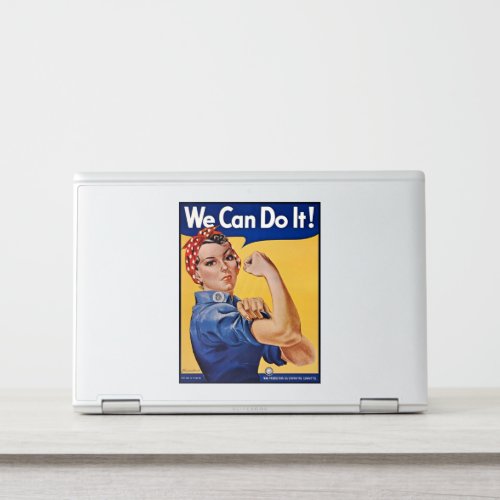 Rosie the Riveter Strong Women in the Workforce  HP Laptop Skin