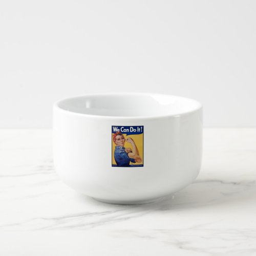 Rosie the Riveter Strong Women in the Workforce  Soup Mug