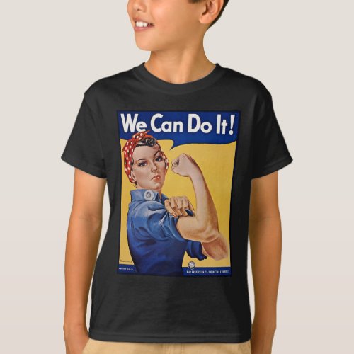 Rosie the Riveter Strong Women in the Workforce  T_Shirt