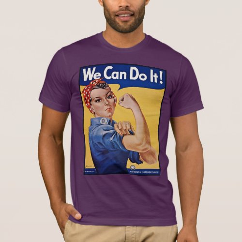 Rosie the Riveter Strong Women in the Workforce  T_Shirt