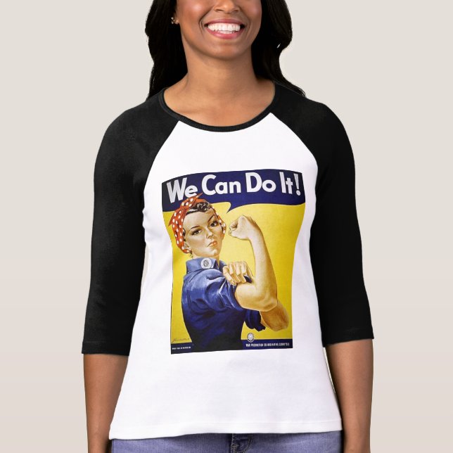 Rosie The Riveter T-Shirt (Front)