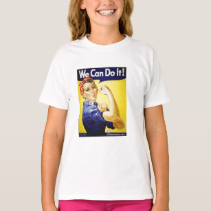 Rosie the Riveter | Women's T-Shirt | Ruby’s Rubbish® 