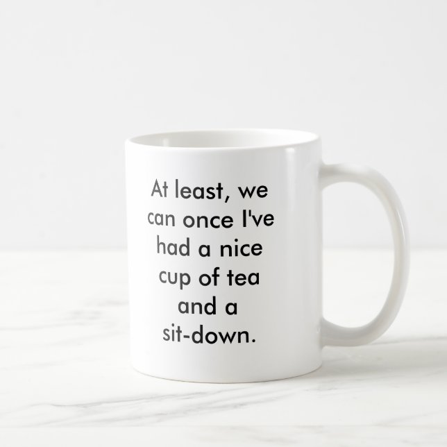 Rosie the Riveter tea break Coffee Mug (Right)