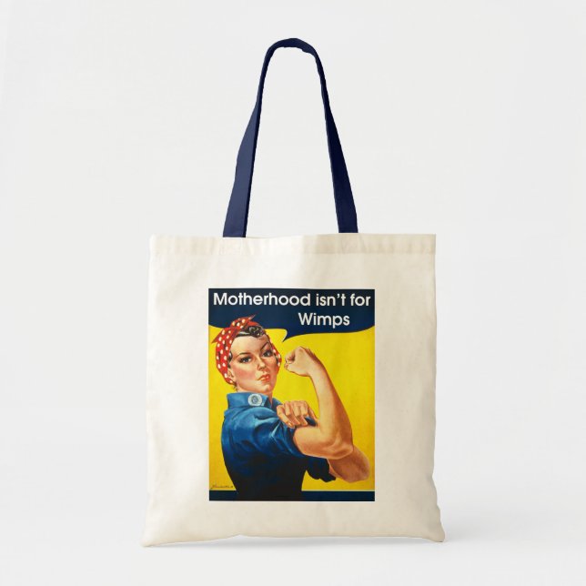Rosie the Riveter Tote Bag (Front)