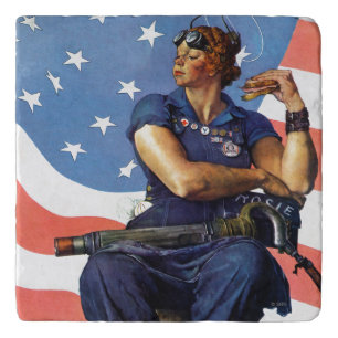 "Rosie the Riveter" Trivet