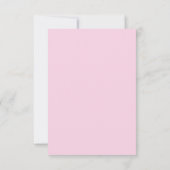 Rosie the Riveter Vintage Breast Cancer awareness Thank You Card (Back)