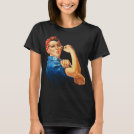Rosie The Riveter Vintage Feminism T-Shirt Rosie The Riveter Vintage Feminism T-Shirt