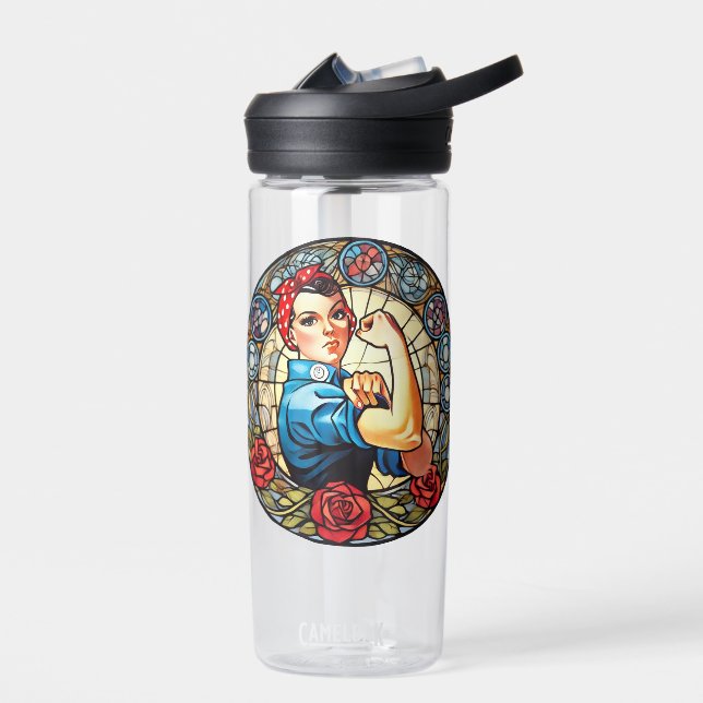 Rosie the Riveter                                  Water Bottle (Left)