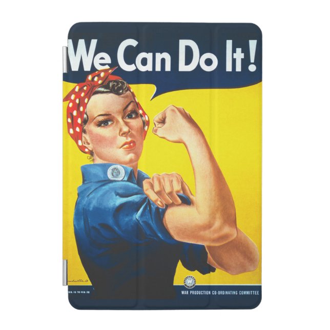 Rosie the Riveter We can Do it iPad Mini Cover (Front)