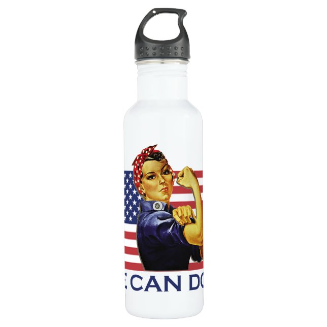 Rosie the Riveter We Can Do It  Liberty Bottle (Front)
