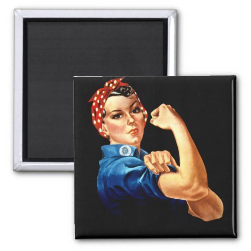 Rosie the Riveter _ We Can Do It Magnet