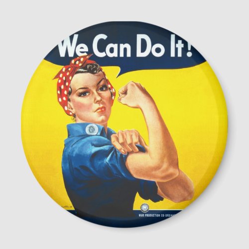 Rosie the Riveter  We Can Do It Magnet