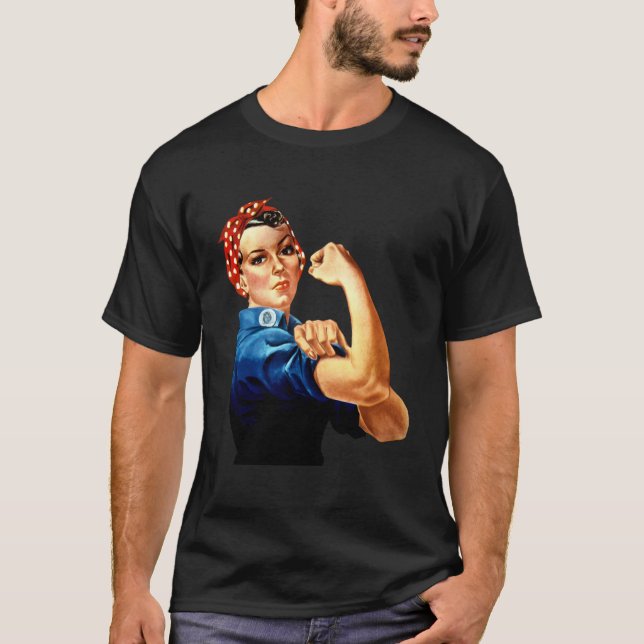 Rosie the Riveter - We Can Do It! T-Shirt (Front)