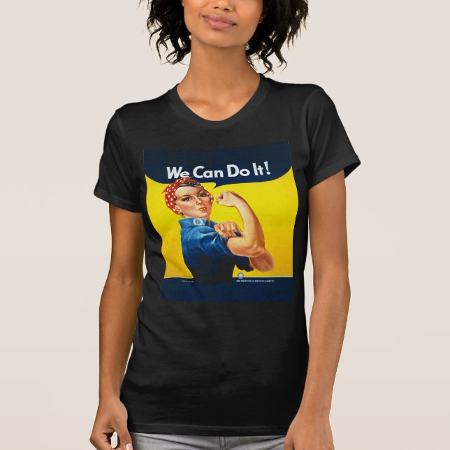 Rosie the Riveter "We Can Do It!" T-Shirt (Front)