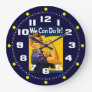 Rosie the Riveter We Can Do It! Vintage Large Clock