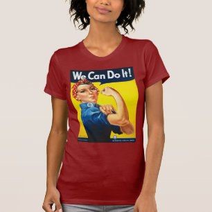Rosie the Riveter We Can Do It Vintage T-Shirt