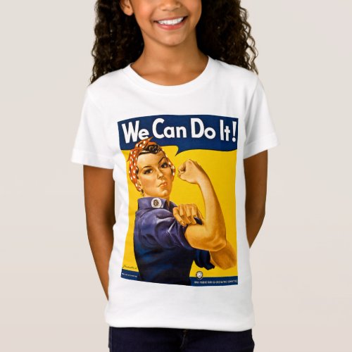 Rosie the Riveter We Can Do It Vintage T_Shirt