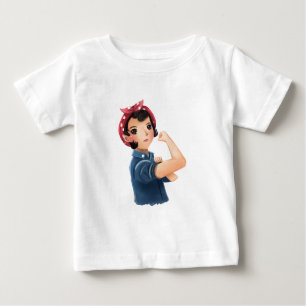 rosie the riveter women we can do it! WWII Baby T-Shirt