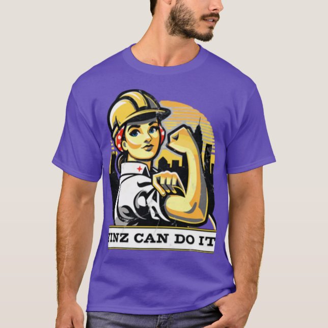 Rosie the Steel Worker T-Shirt (Front)