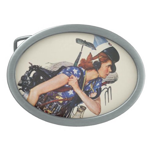 Rosie to the Rescue Belt Buckle