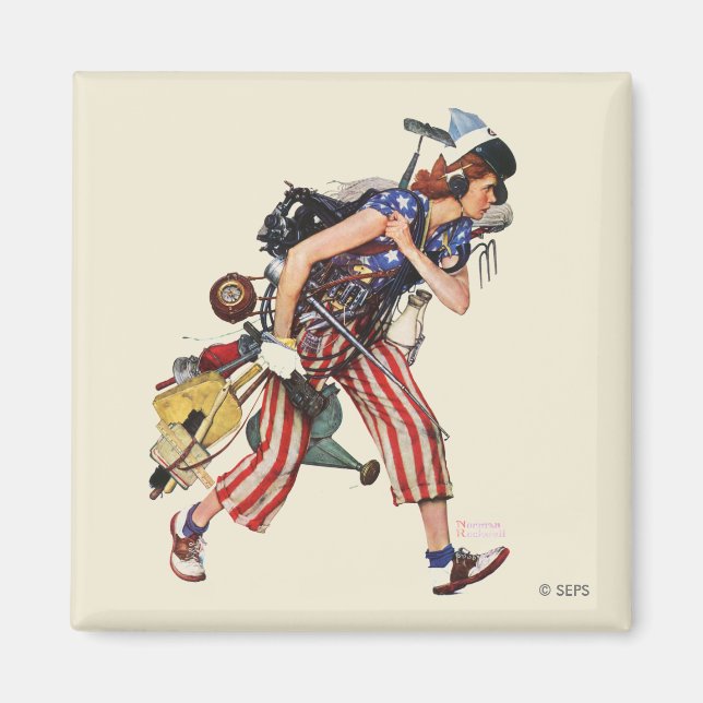 Rosie to the Rescue Magnet (Front)