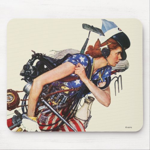 Rosie to the Rescue Mouse Pad