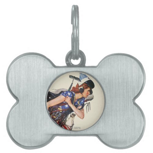 Rosie to the Rescue Pet ID Tag