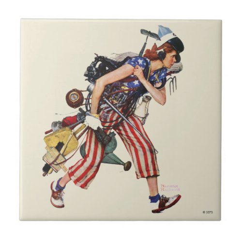 Rosie to the Rescue Tile