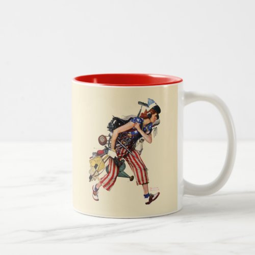 Rosie to the Rescue Two_Tone Coffee Mug