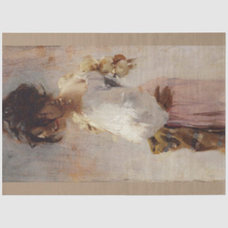 Rosina portrait decoupage paper