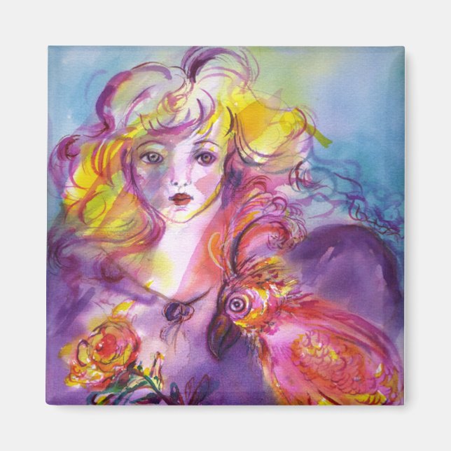 ROSINA / Venetian Masquerade Ball Magnet (Front)