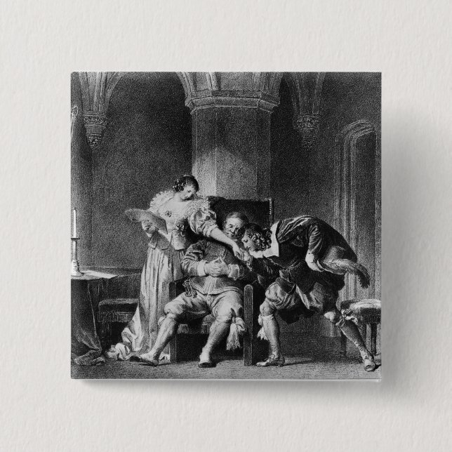 Rosine, Bartholo, Count Almaviva Button (Front)