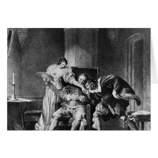 Rosine, Bartholo, Count Almaviva Cards (Front Horizontal)
