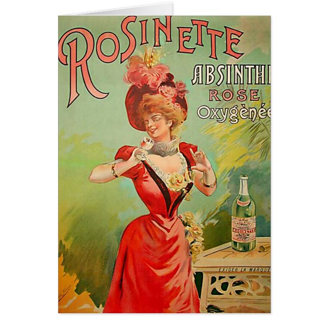 Rosinette Absinthe 1823 Cards (Front)