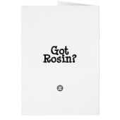 RosinGotHat Cards (Back)