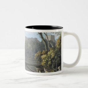 Roslin Castle, Midlothian (w/c and gouache on pape Two-Tone Coffee Mug