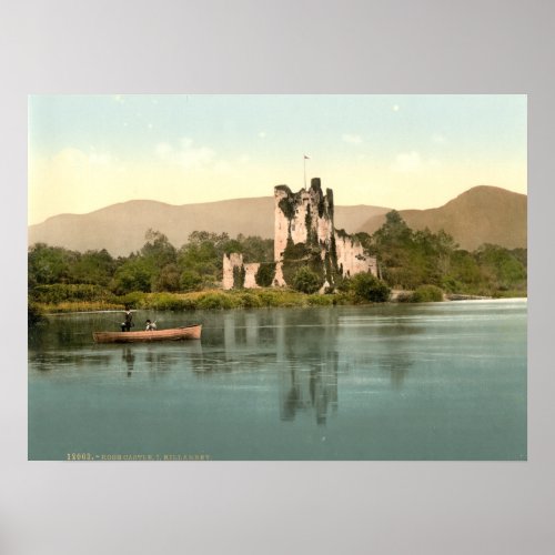 Ross Castle I Killarney County Kerry Poster