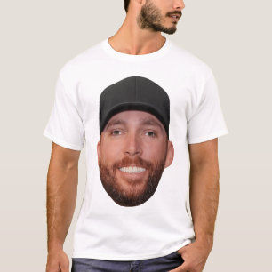 Ross Chastain Beard Big Head – NASCAR Fan Meme  T-Shirt