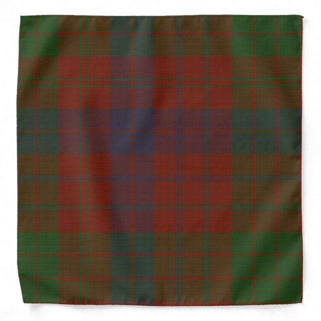 Ross Clan Tartan Bandana (Front)